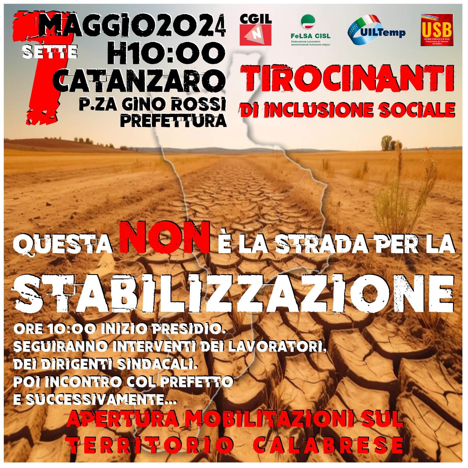 Tirocinanti Il 7 Maggio Manifestazione Davanti Alla Prefettura