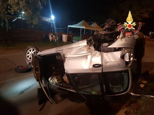 Incidente sul lungomare, cinque feriti