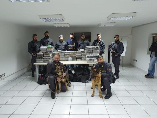 Sequestrati 450 kg di cocaina al porto di Gioia Tauro