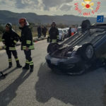 Catanzaro. Incidente stradale sul viale di ingresso al Campus Universitario, due feriti