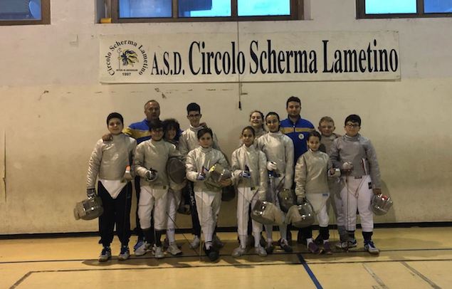 Il Circolo Scherma Lametino al GPG Under 14 di Lucca