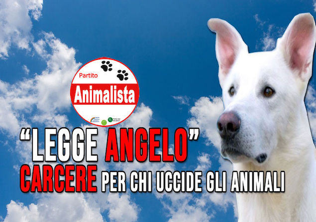 Partito Animalista: proposta di Legge Popolare riparte dalla statua del cane Angelo