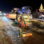 Crotone. Incidente stradale sulla SS 106, due feriti