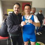 Francesco Posella campione d'Italia sollevamento pesi categoria senior 90 kg