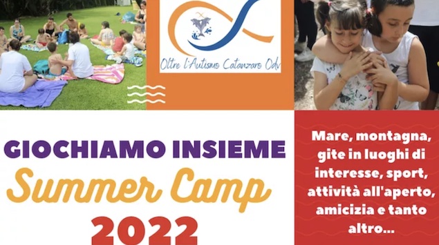 Una raccolta fondi per i Summer Camp di “Oltre l'Autismo” Catanzaro&Lamezia