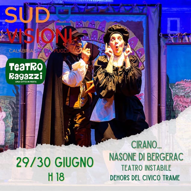 Festival suddivisioni: al Civico Trame va in scena Cirano Nasone di Bergerac