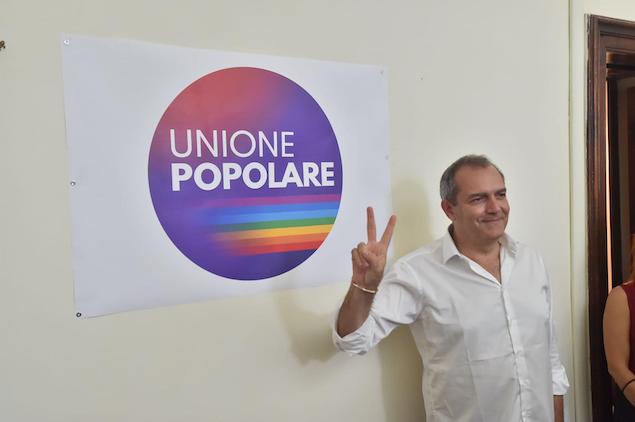 Luigi De Magistris portavoce di Unione Popolare