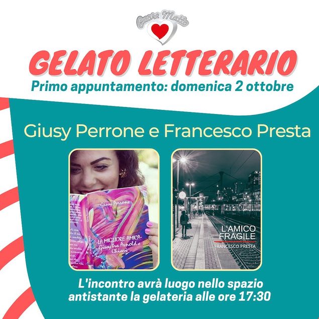 Al via a Diamante la rassegna “Gelato Letterario”