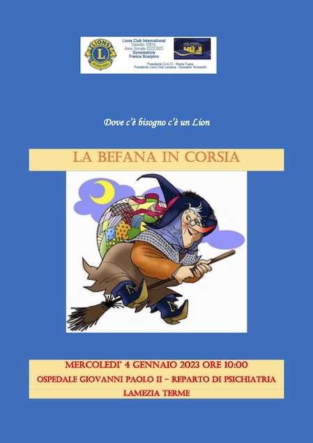 La Befana in corsia