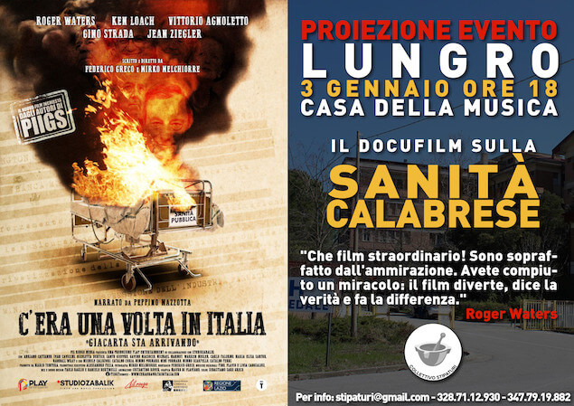 Lungro. Il 3 gennaio proiezione del film "C'era una volta in italia - Giacarta sta arrivando"