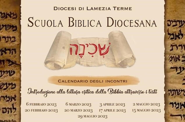 Il 20 febbraio secondo appuntamento Scuola Biblica Diocesana