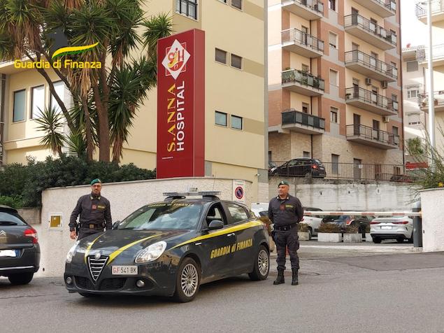 Sequestrati 17,5 milioni di crediti di Villa Sant’Anna nei confronti dell’Asp CZ