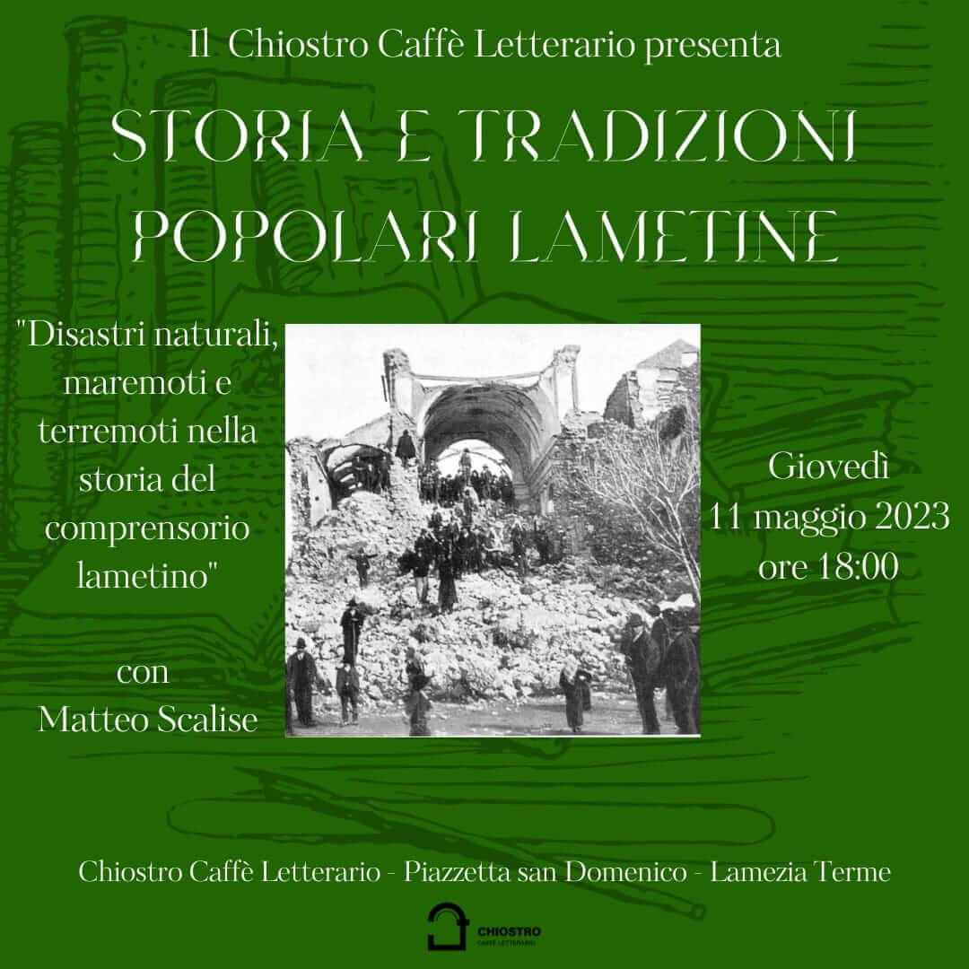 Lamezia. Al Chiostro sesto incontro su “Storia e tradizioni popolari lametine”