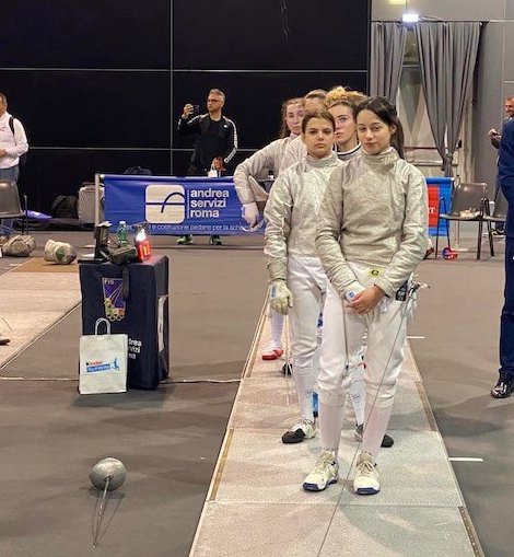 Scherma. Buona la prova di Gloria Davoli ai Campionati Italiani Cadetti