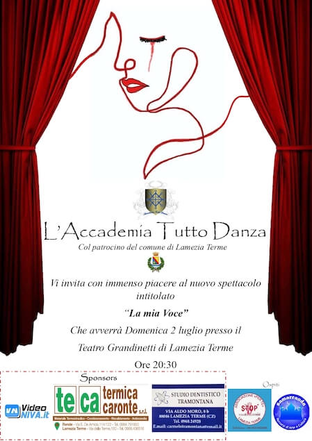 L’Accademia Tutto Danza presenta lo spettacolo “La mia voce”