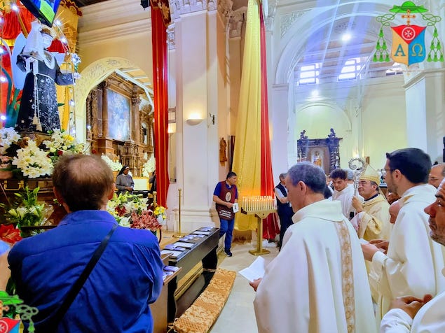 Festa patronale di San Antonio di Padova, celebrazione di Mons. Parisi