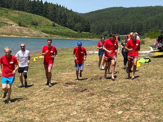 Sport, natura e amicizia nella giornata sul lago del Passante promossa da Circolo Nautico Lametino e Unvs