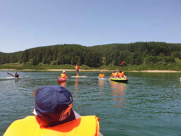 Sport, natura e amicizia nella giornata sul lago del Passante promossa da Circolo Nautico Lametino e Unvs