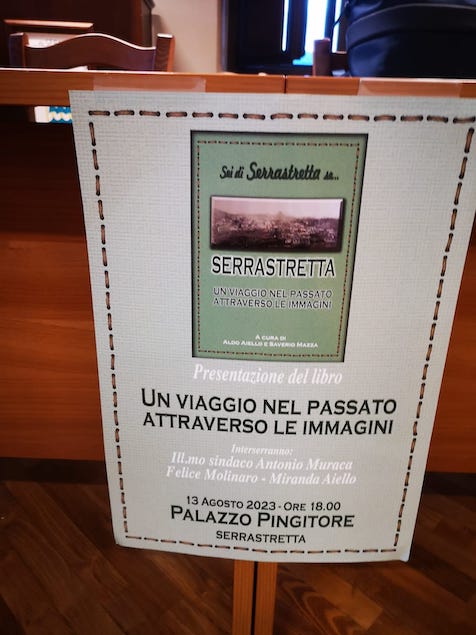 Presentato il libro “Serrastretta, un viaggio nel passato attraverso le immagini”