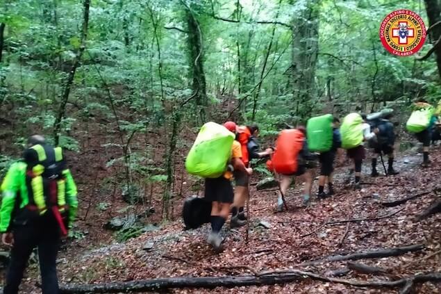 Scout in difficoltà sul Pollino, recuperati da Soccorso alpino