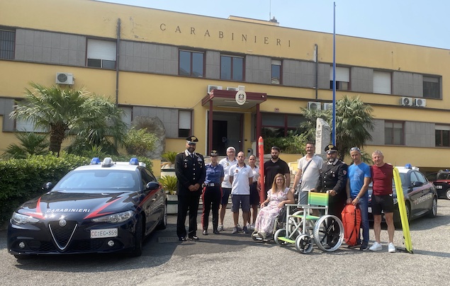 Soverato (Cz): recuperata la carrozzina speciale inabissatasi nel mare a 65 metri di profondità