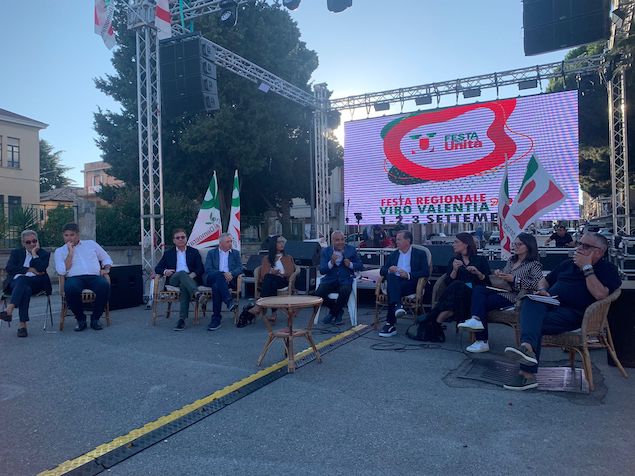 Festa dell’Unità a Vibo, salario al minimo al centro del dibattito