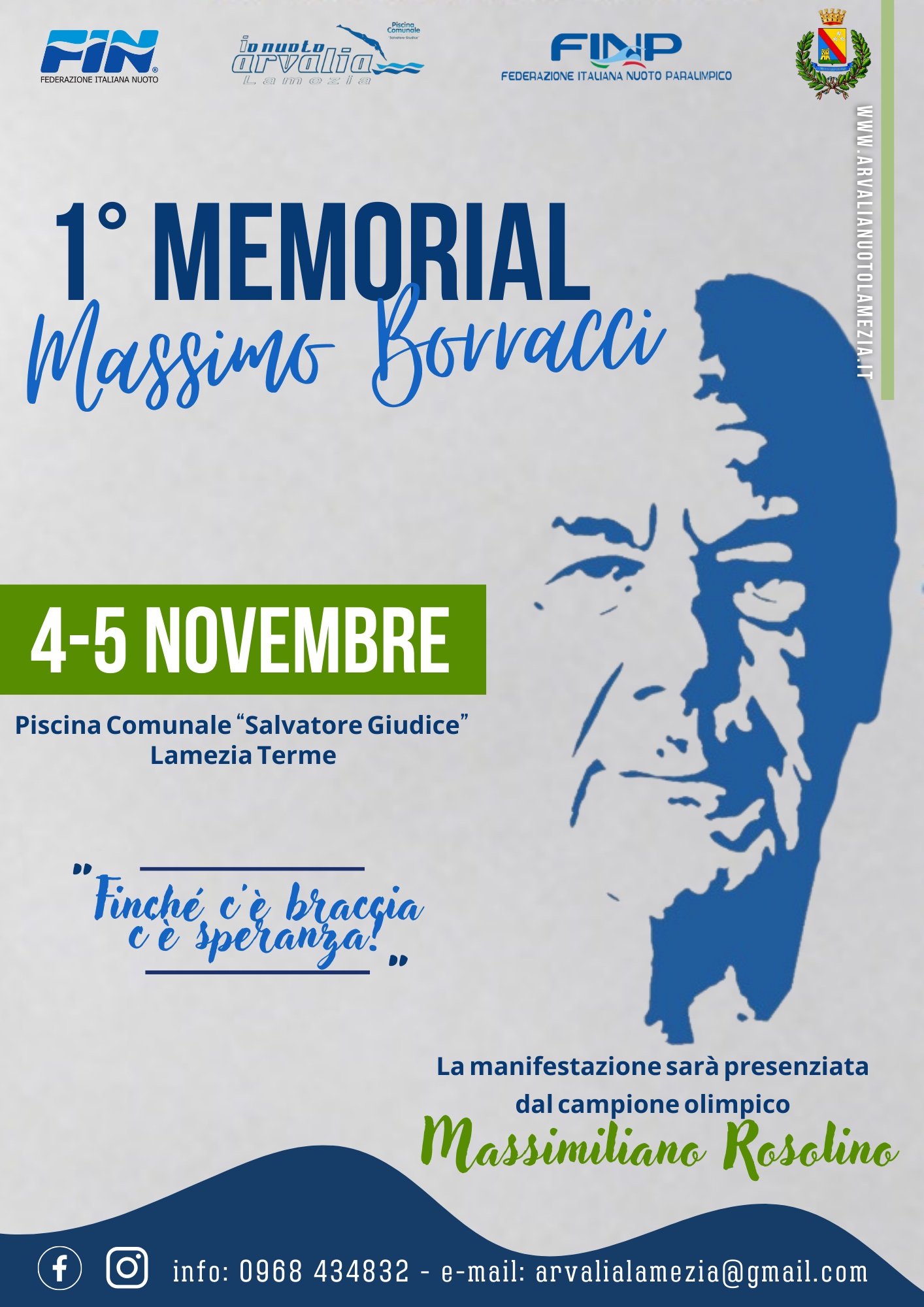 1 Memorial - Massimo Borracci - 1° Memorial Massimo Borracci - locandina