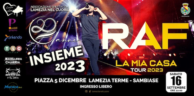 Lamezia, ospite Raf in Piazza 5 Dicembre