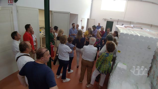 Lions Club Lamezia Terme Valle del Savuto: visita alla "Sorgente dell'amore" di Grimaldi