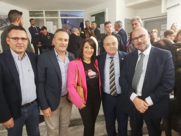 ODCEC PAOLA - Fernando Caldiero, una delegazione di tre Consiglieri - Dott.ssa Ortenzia De Grazia, Dott. Nazareno Di Renzo e Dott. Antonio Forestieri