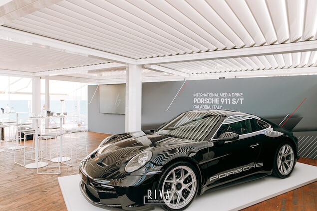 Porsche sceglie il Riva Restaurant & Lounge Bar di Falerna per la presentazione della nuova 911 S/T e i territori calabresi per il Test-Drive