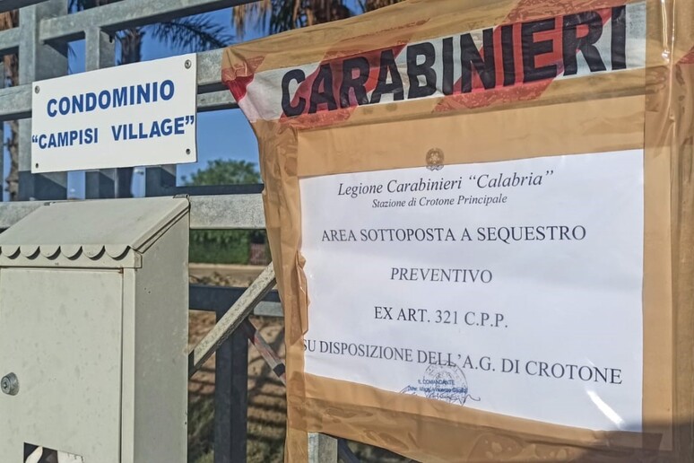 Violazioni urbanistiche, sequestrato villaggio 'Campisi'