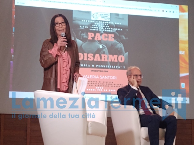 Lamezia. Al Campanella evento con il premio Nobel Valeria Santori