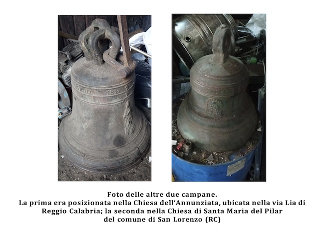 Reggio. Restituite al Museo diocesano tre campane andate disperse dopo il sisma del 1908