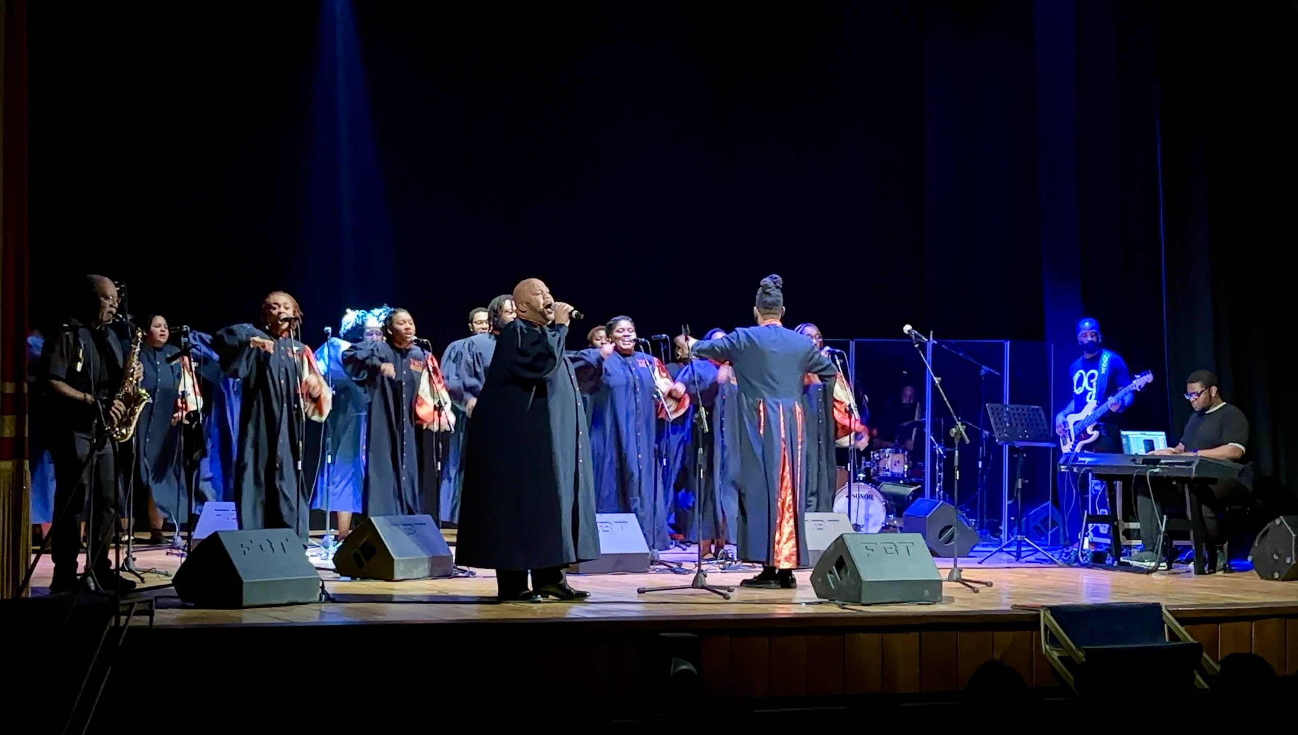 AMA Calabria, a Lamezia Terme esaltante concerto del Virginia State Gospel Choir