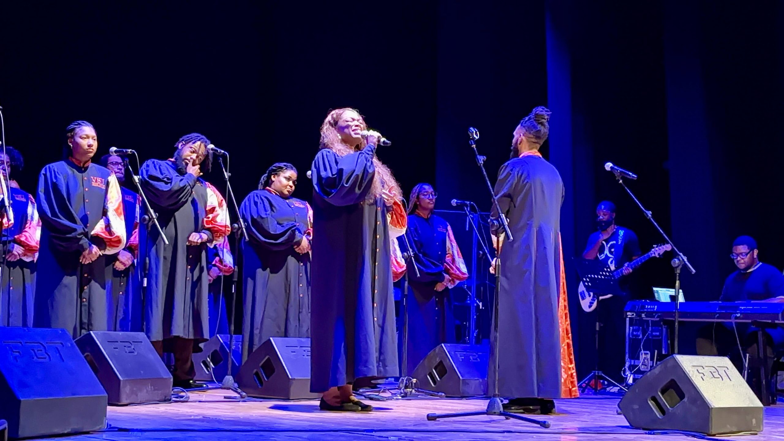 AMA Calabria, a Lamezia Terme esaltante concerto del Virginia State Gospel Choir