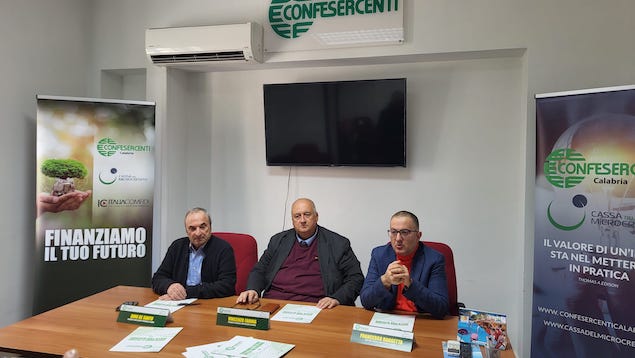 Confesercenti Calabria presenta progetto finanziamenti imprese senza intermediazione bancaria