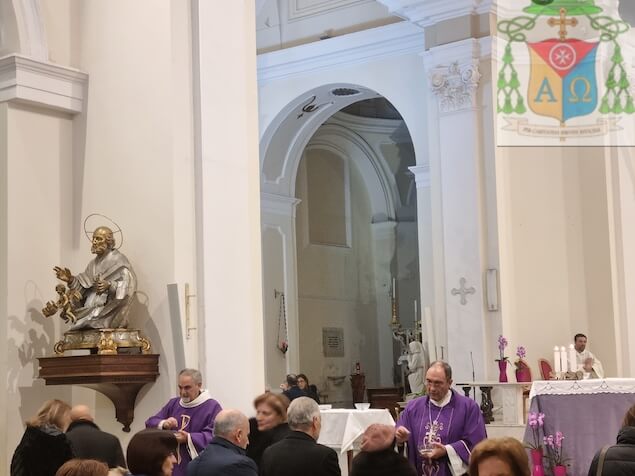 Lamezia. Vescovo Parisi presiede la celebrazione del Mercoledì delle Ceneri