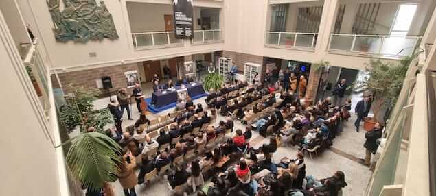 Taglio del nastro al Tribunale di Lamezia per la mostra dedicata a Rosario Livatino