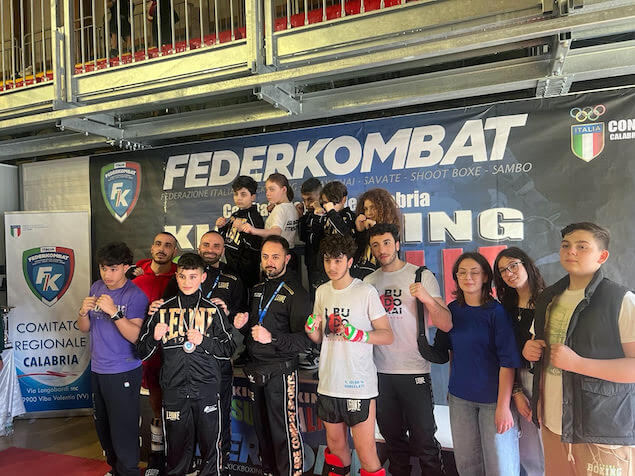 Podio per tutti gli atleti della Marconi Fitness ai campionati interregionali di kickboxing per il sud Italia