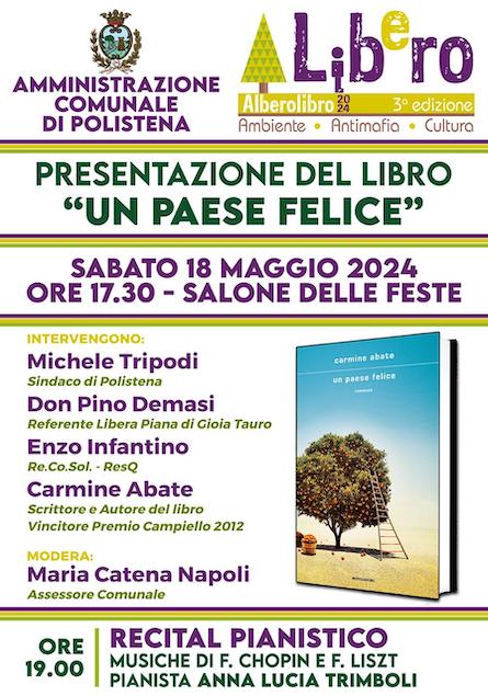 Carmine Abate ospite di Alberolibro a Polistena