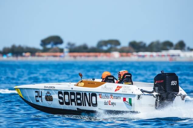 Il lametino Claudio Gullo sesto al debutto nella motonautica in mare aperto