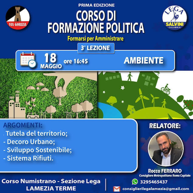 Lega Lamezia: dal 16 al 18 maggio una tre giorni ricca di eventi 