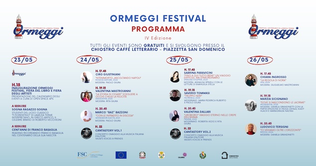 Parte il 23 maggio Ormeggi Festival a Lamezia