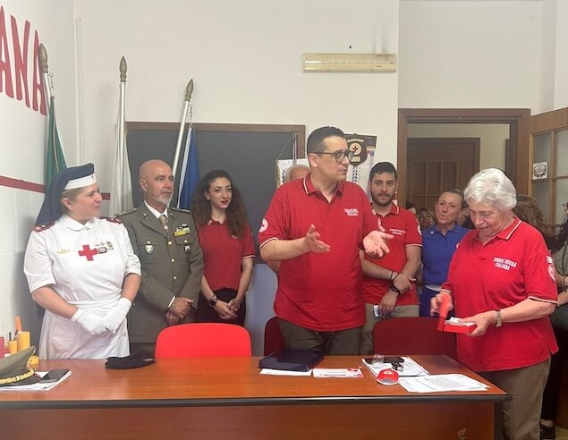 Andrea Parisi è il nuovo presidente del Comitato di Lamezia Terme della Croce Rossa Italiana