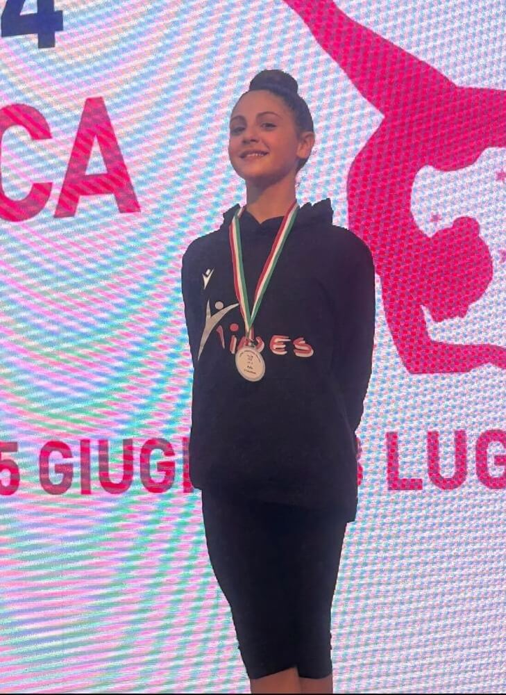 La lametina Maria Valiante bronzo ai campionati nazionali di ginnastica ritmica