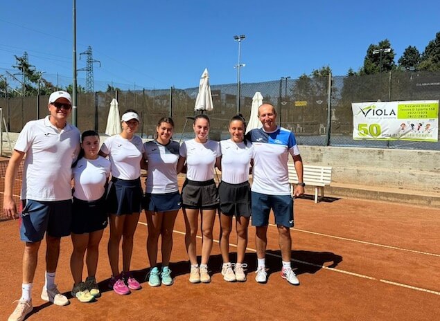 Viola Tennis: Serie C, le ragazze battono Roma e si portano ad un passo dalla B 