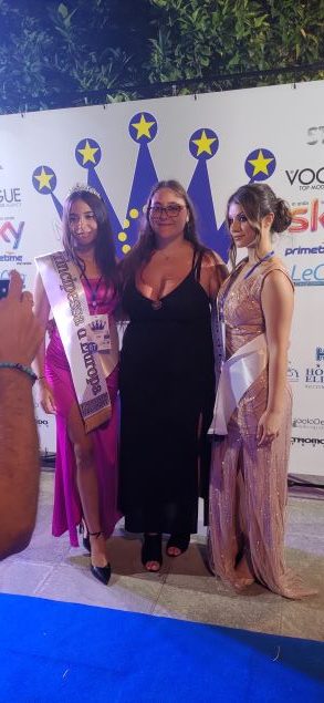 Anna La Croce ospite alla semifinale di Miss Principessa d'Europa