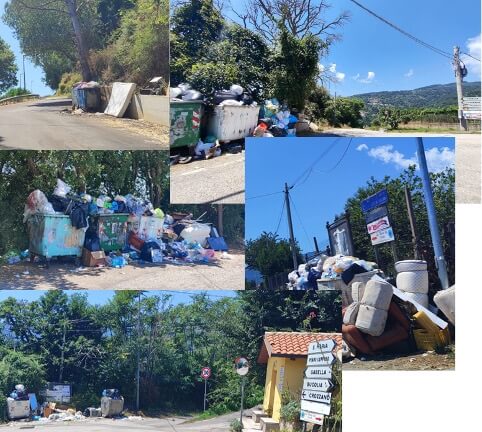 Lamezia. Cittadini zone montane: cumuli di rifiuti abbandonati, si intervenga!