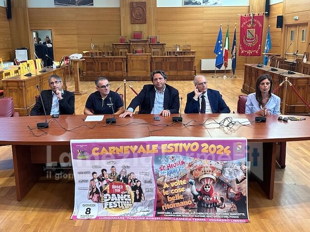 Presentato il Carnevale di Lamezia - Edizione estiva